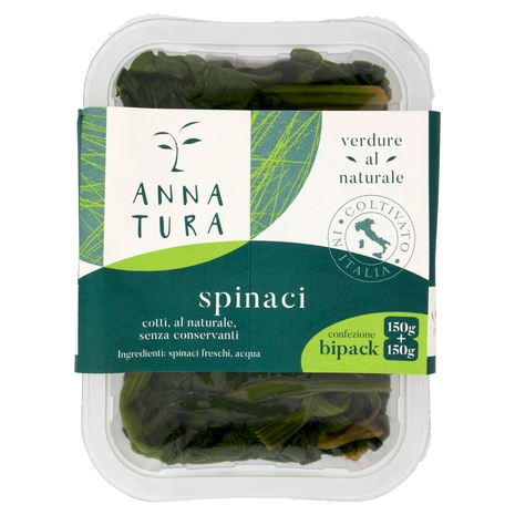 Annatura spinaci al naturale 0,300 kg